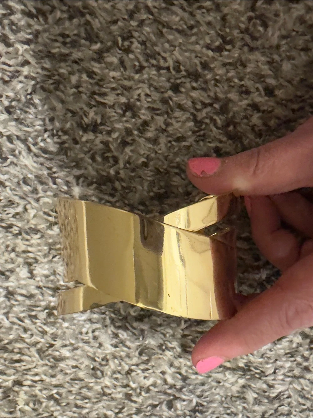 Gold Twist Cuff Bracelet - Women's vintage